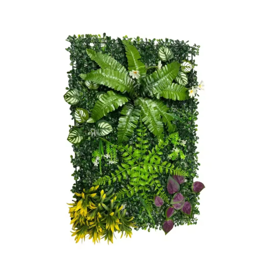 Panneau mural végétal 60x40 cm – Jardin vertical classique