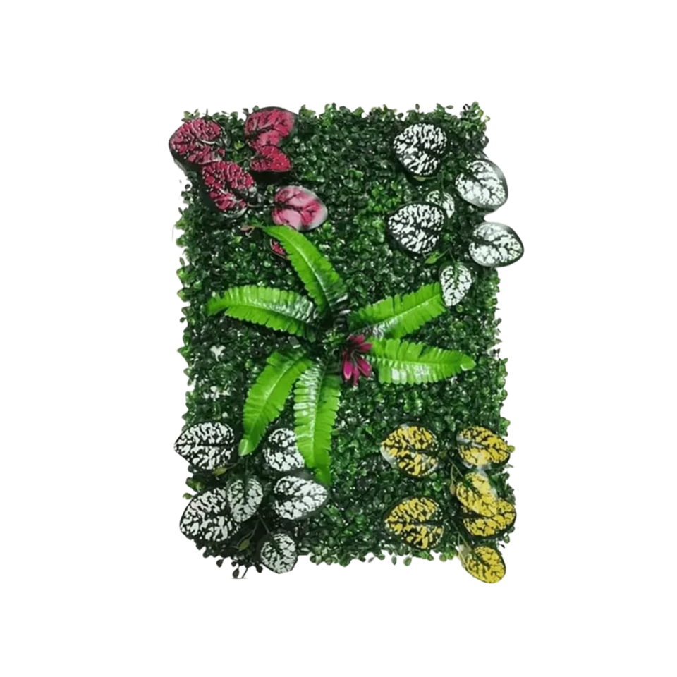 Panneau mural végétal 60x40 cm – Buis et mousse