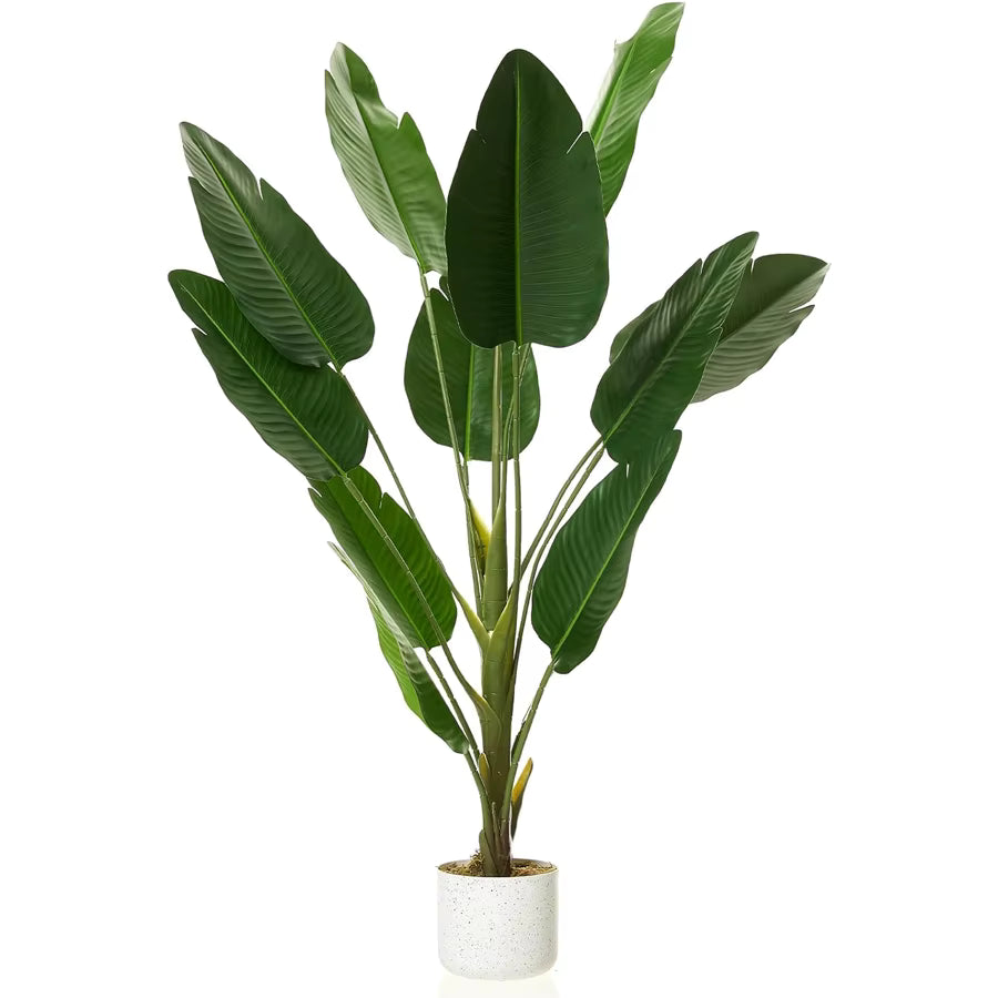 Bananier artificiel en pot