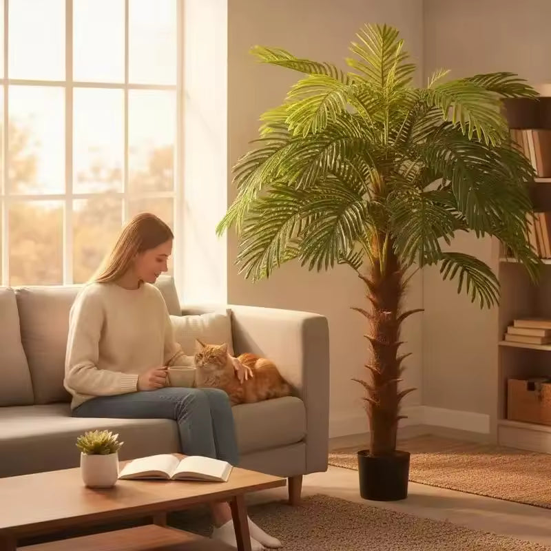Cycas artificiel 140 cm avec pot intégré