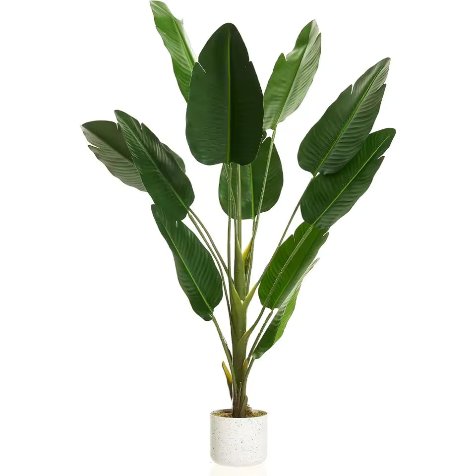 Bananier artificiel 120 cm avec pot