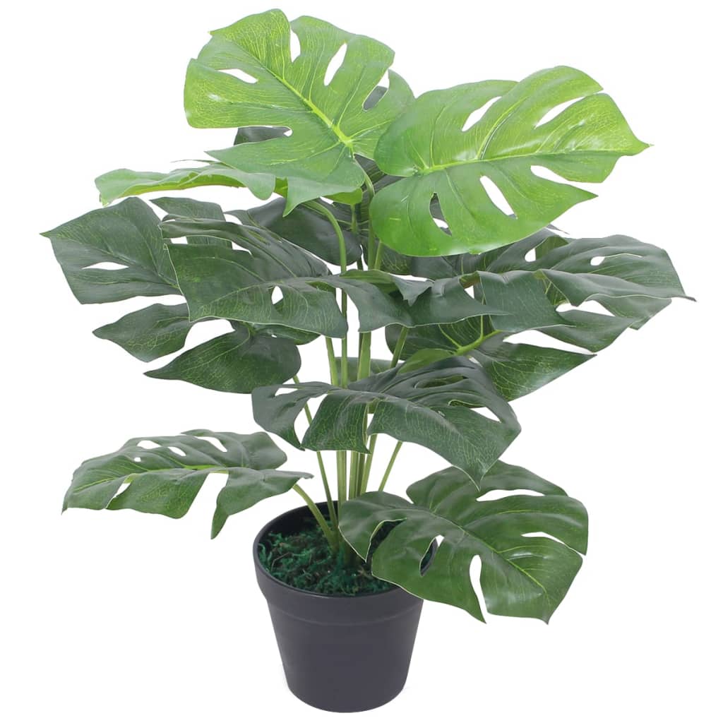 Plante Monstera artificielle Verte avec pot