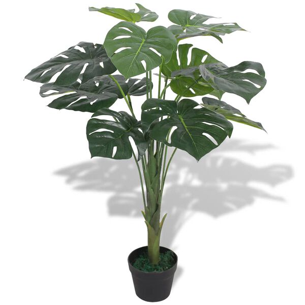 Plante Monstera artificielle Verte avec pot