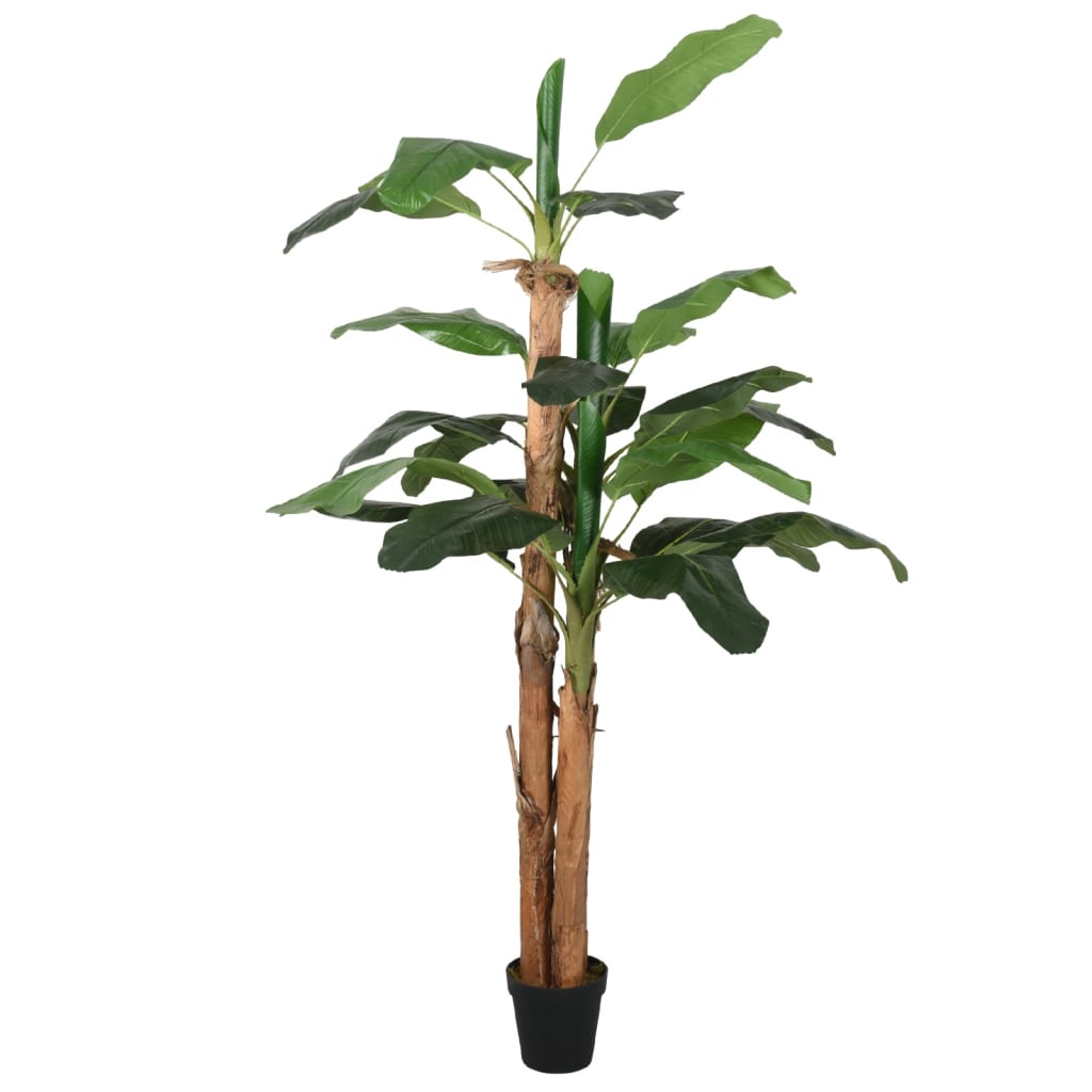 Bananier artificiel 18 feuilles 150 cm Vert