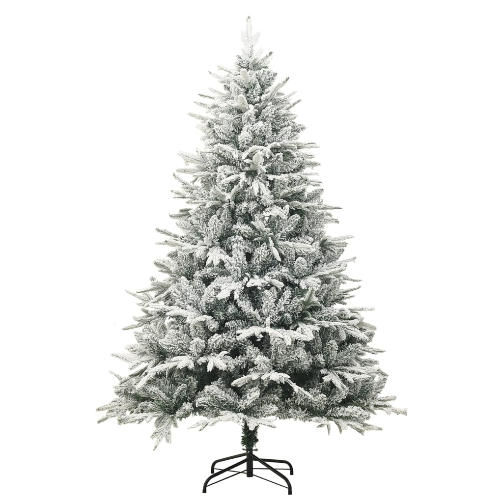Sapin de Noël artificiel enneigé