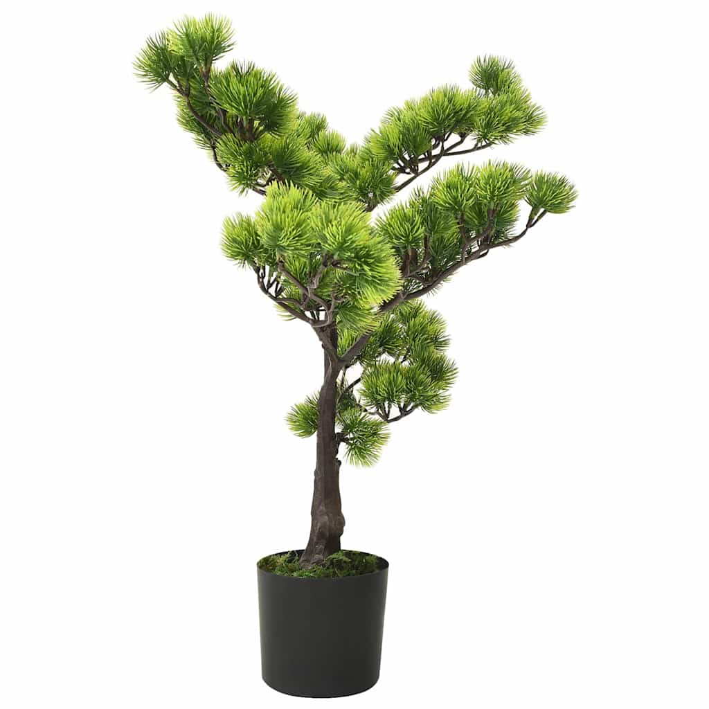 Bonsaï de pin artificiel avec pot 60 cm Vert