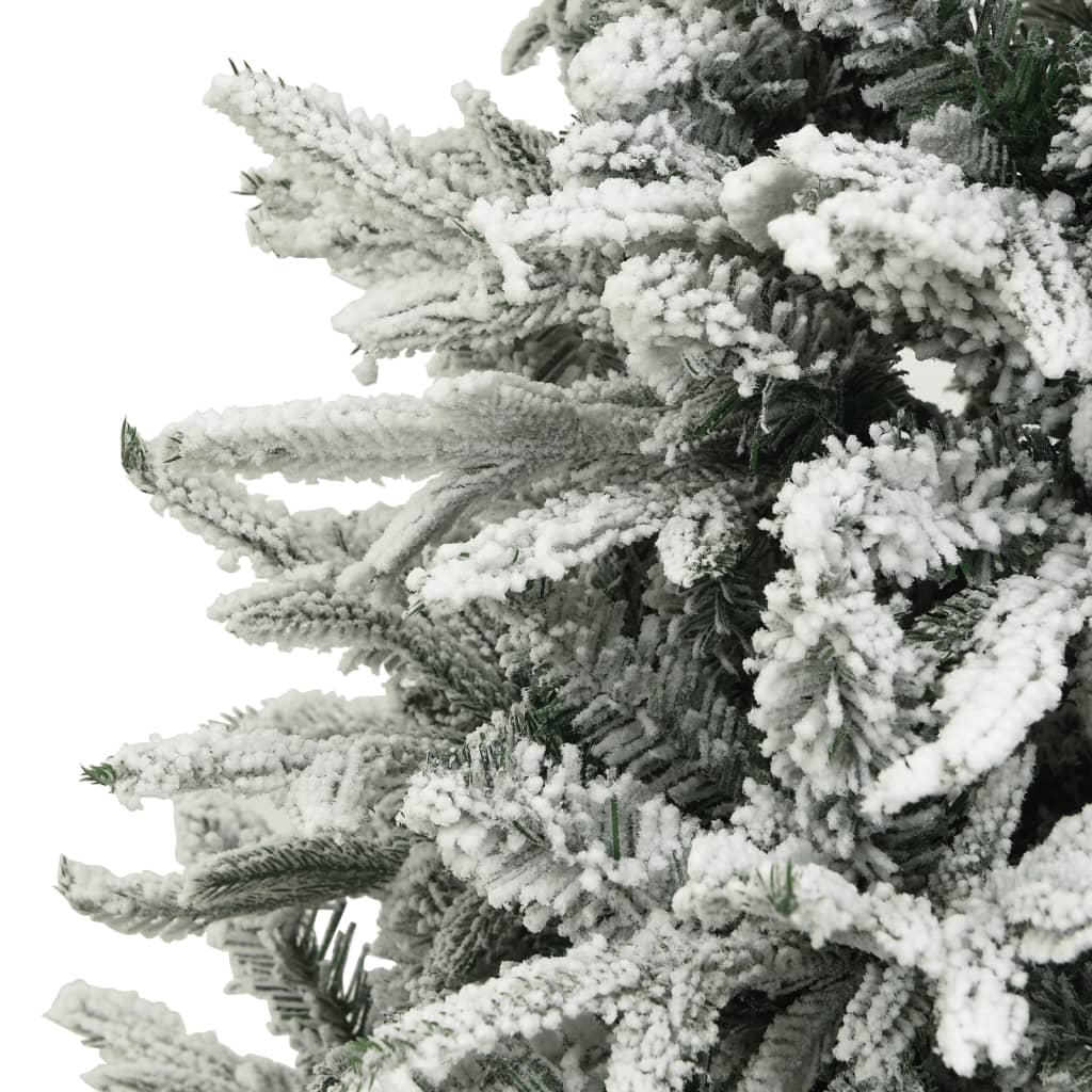 Sapin de Noël artificiel enneigé