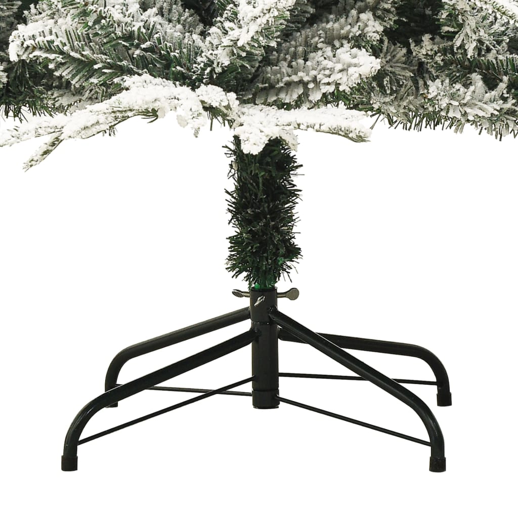 Sapin de Noël artificiel enneigé